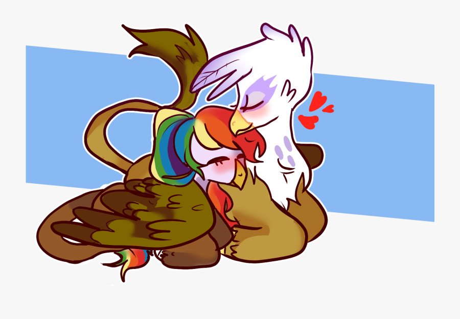 Milky-rabbit, Cute, Female, Gilda, Griffon, Heart, - Cute Gilda, Transparent Clipart