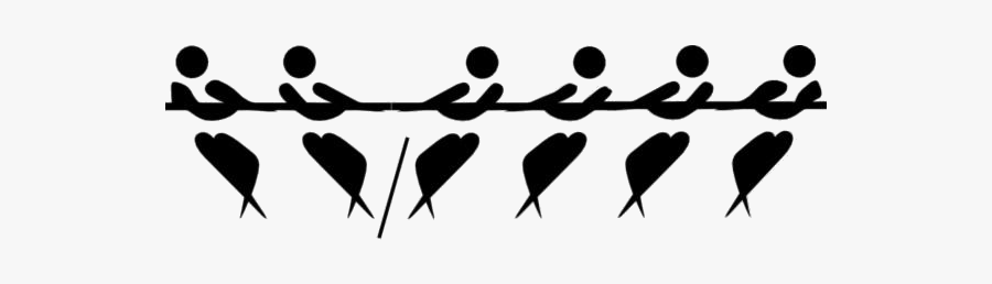 Transparent Tug War Silhouette Png - Tug Of War Clip Art, Transparent Clipart