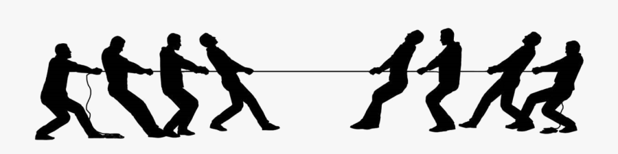 Team Tug Of War, Transparent Clipart