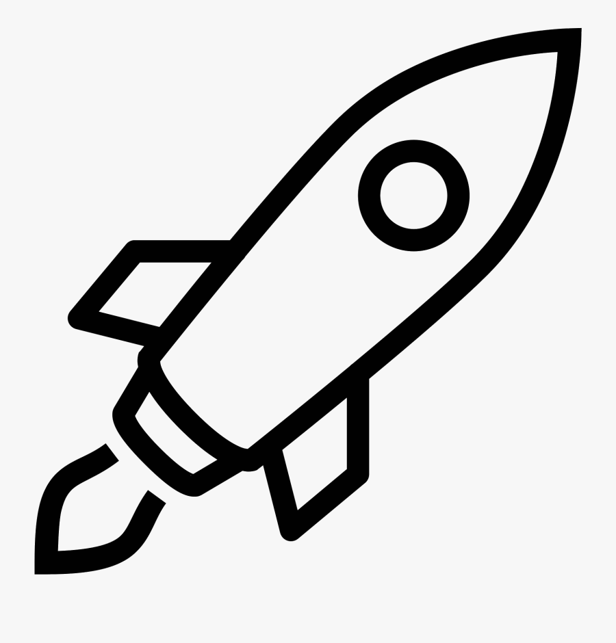 Rocket Icon Png White Clipart , Png Download - Rocket Icon Png White, Transparent Clipart