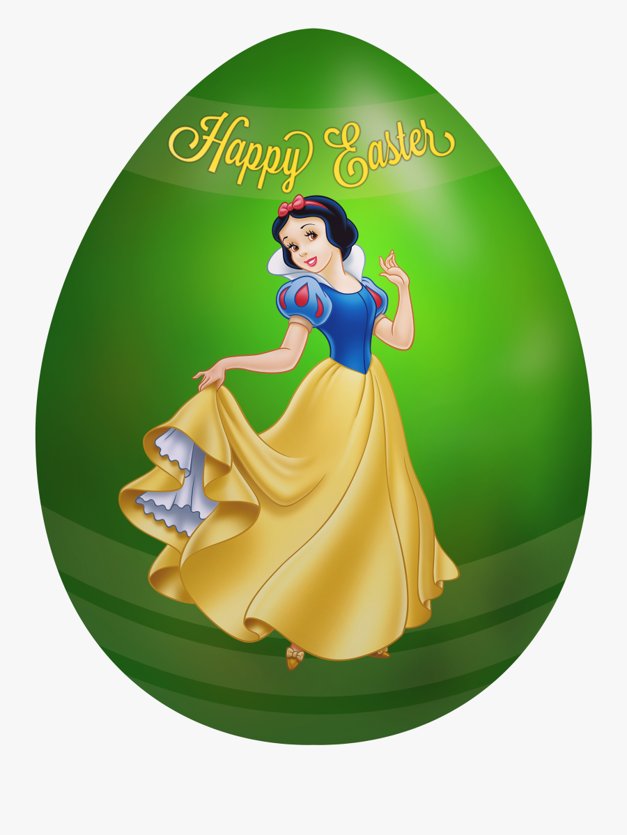 Kids Easter Egg Snow White Png Clip Art Imageu200b - Printable Snow White Invitation Template, Transparent Clipart
