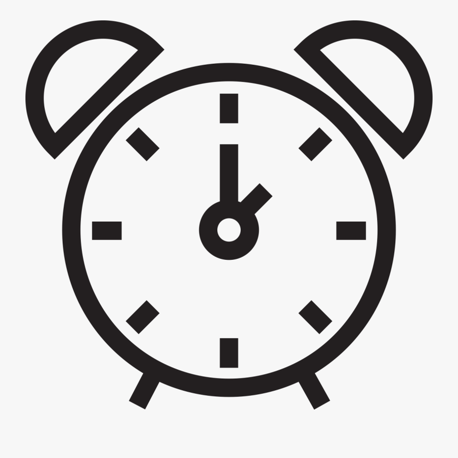 Watch Hand Black And White, Transparent Clipart