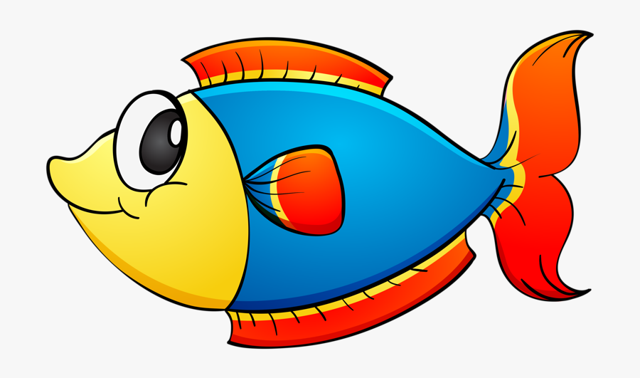 Tropical Fish Cartoon Free Png Hq Clipart - Imagen Animada De Pez, Transparent Clipart