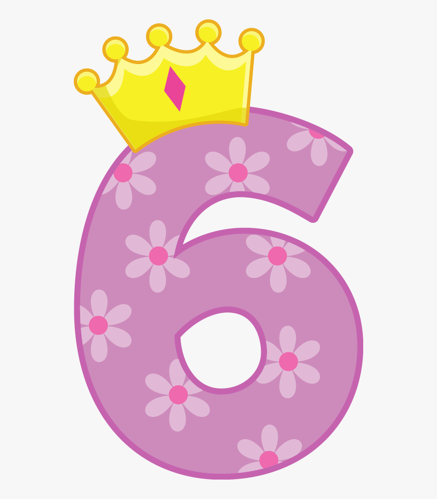 I N L K - Numero 6 De Princesas, Transparent Clipart