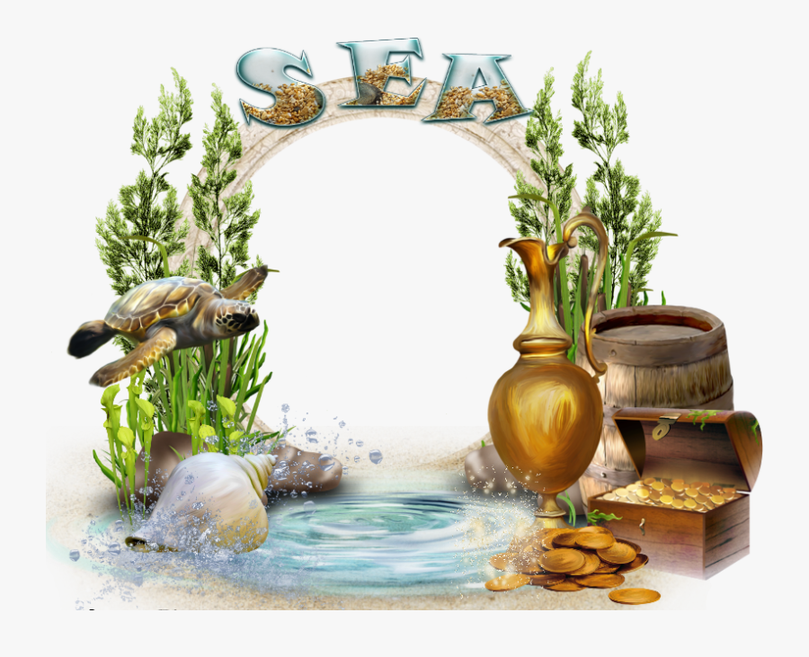 Sea Photo Frames Png, Transparent Clipart