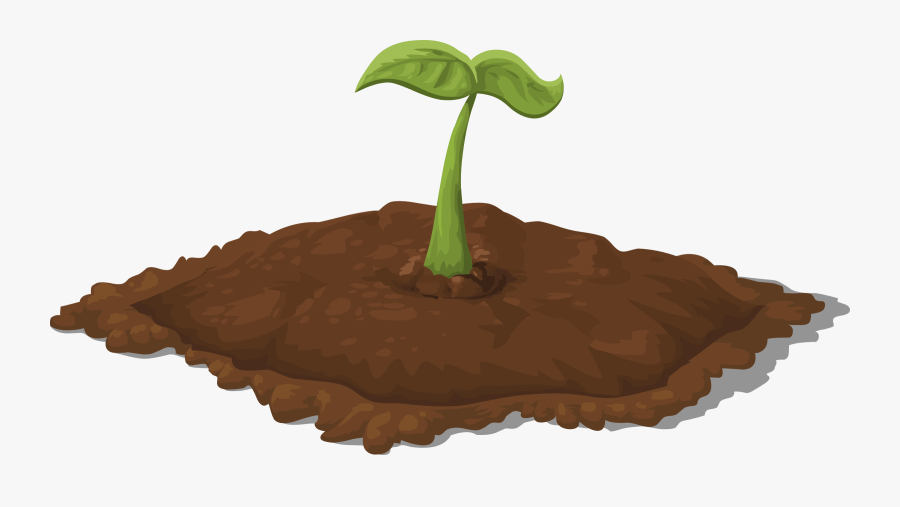 Soil,plant,flowerpot - Soil Clipart Png, Transparent Clipart