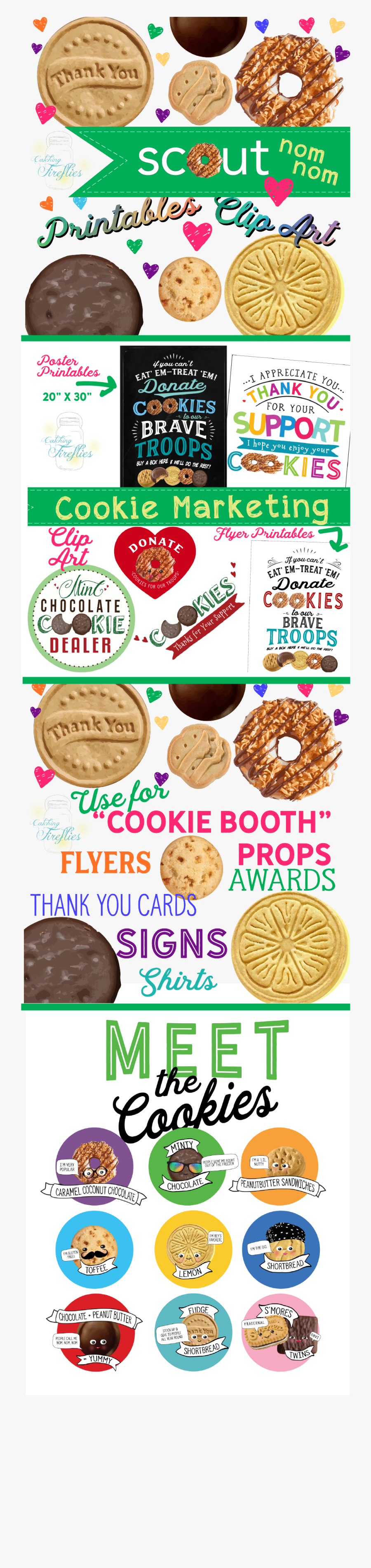 Girl Scout Cookies 2012 Flavors, Transparent Clipart