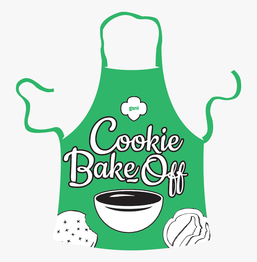 Cookiebakeoff-apron2 - Girl Scout Bake Off, Transparent Clipart