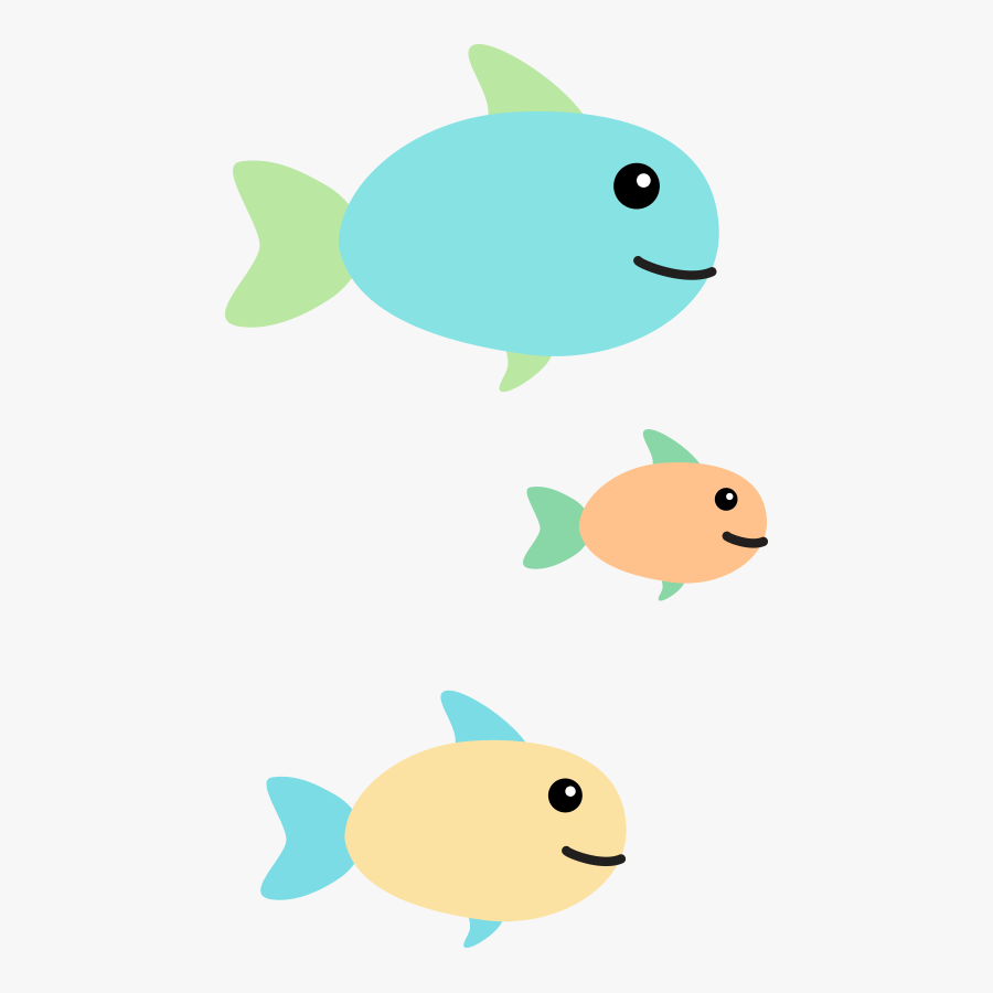 Sea Creatures Clip Art - Coral Reef Fish, Transparent Clipart