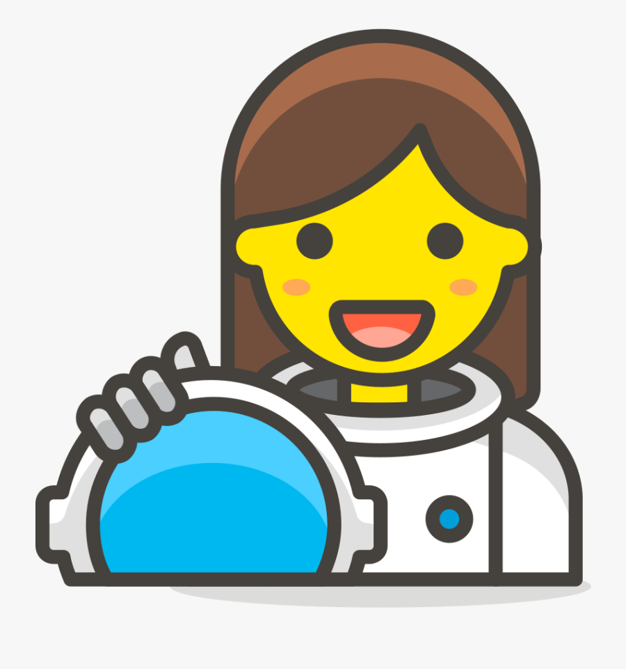 179 Woman Astronaut - Emoji Família Png, Transparent Clipart