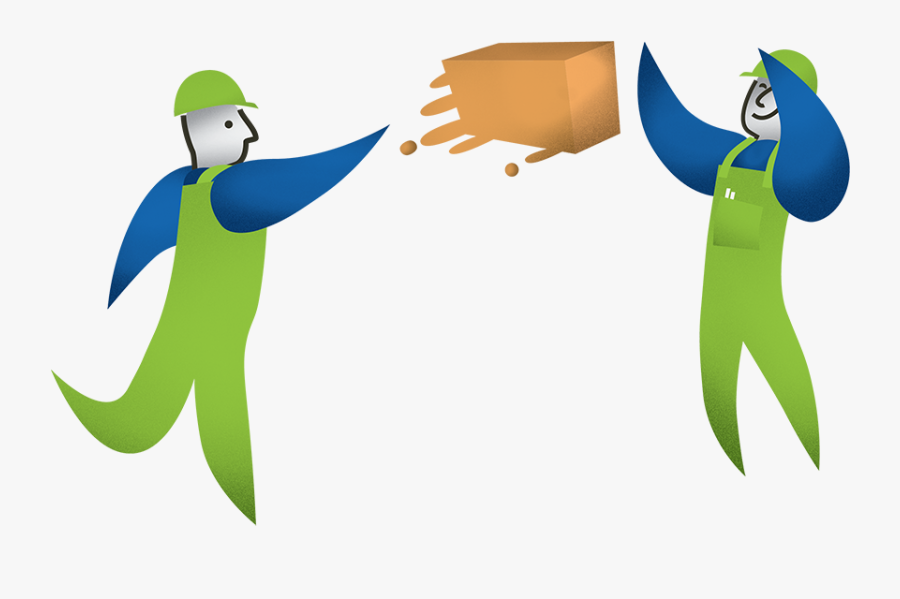 Warehouse Clipart Warehouse Operation - Cartoon, Transparent Clipart