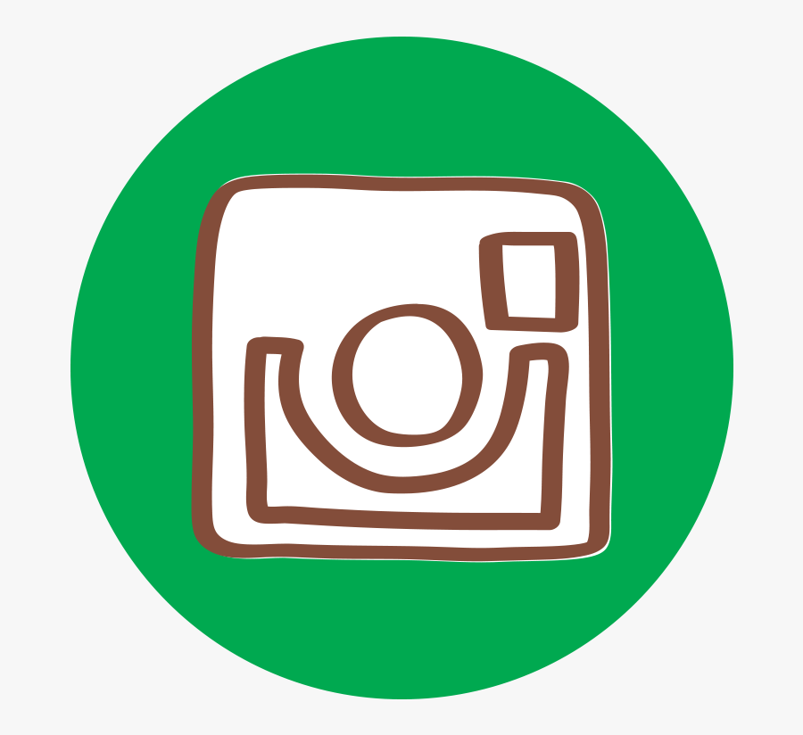 Socialmedia Instagram - Circle, Transparent Clipart
