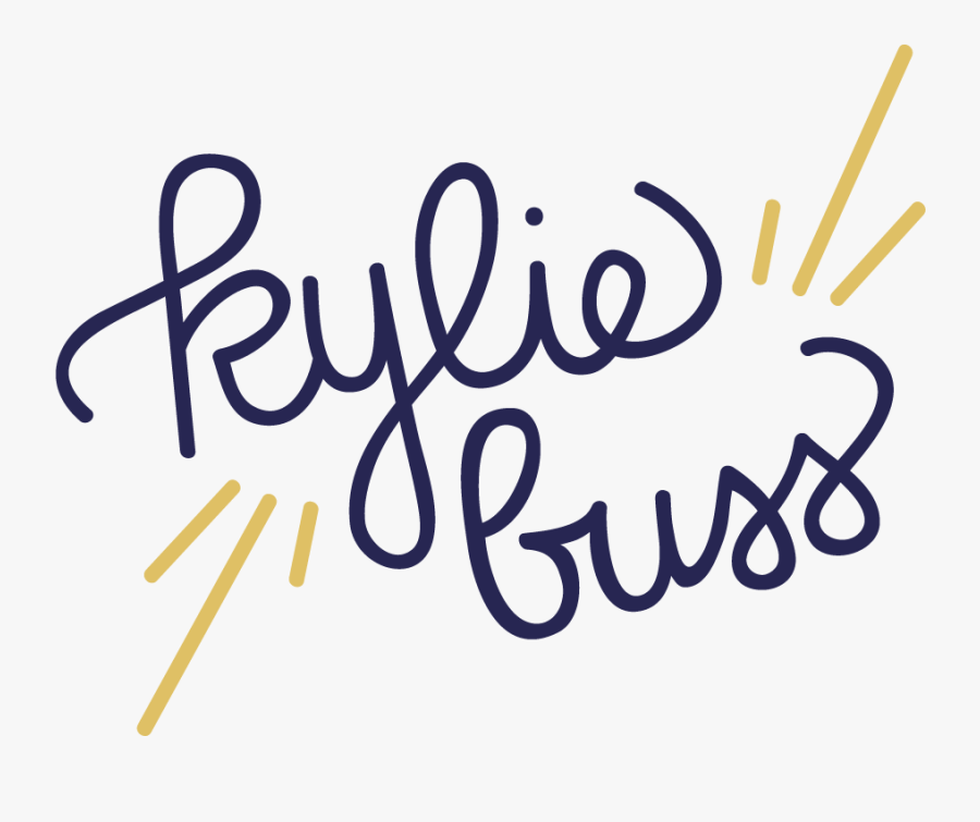 Kylie Buss - Calligraphy, Transparent Clipart