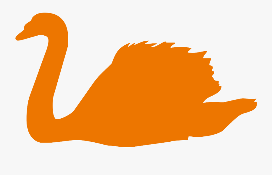 Clipart Swan Orange, Transparent Clipart