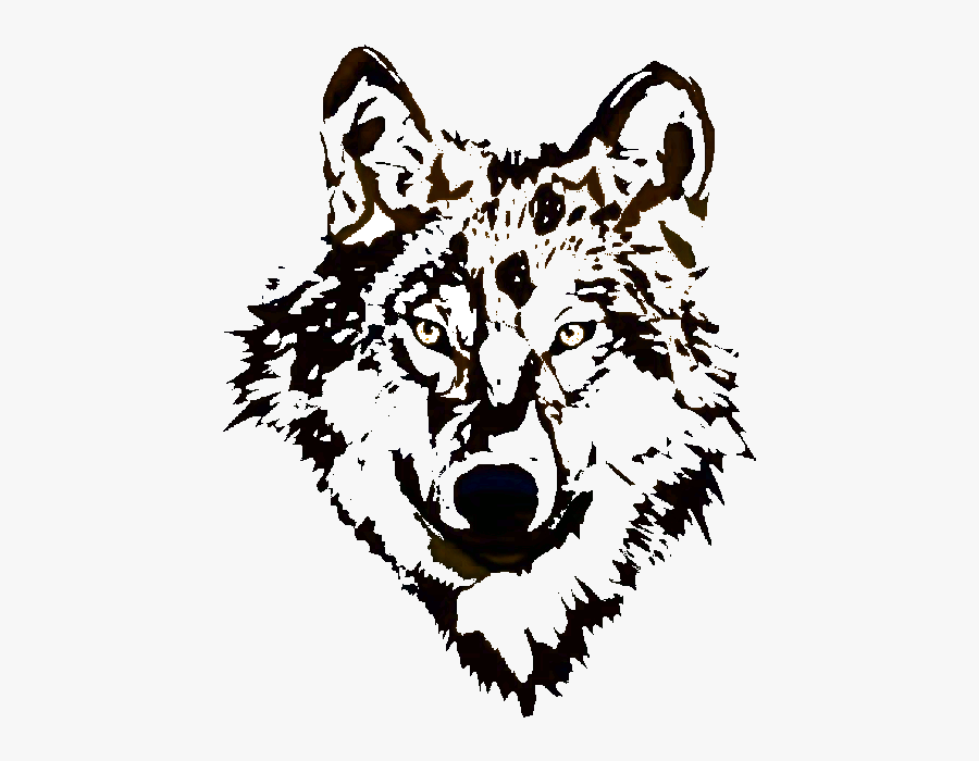 Wolf Best Clipart Transparent Png - Wolf Face Logo Design, Transparent Clipart