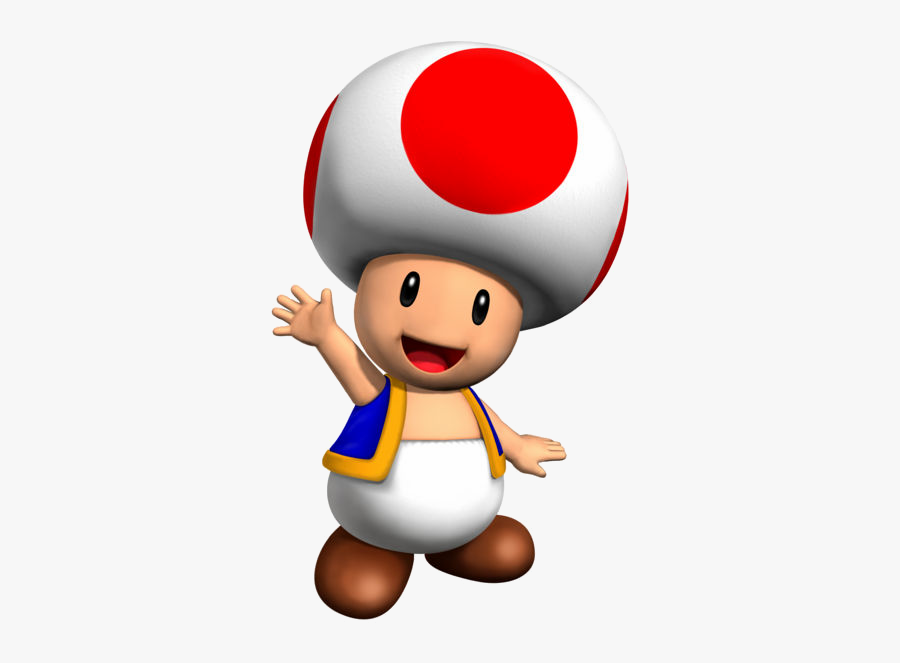 Super Mario Toad Png - Toad Mario Bros, Transparent Clipart