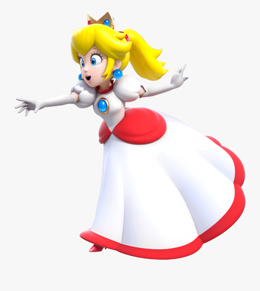 Super Mario World Flower Clipart - Princess Peach Fire Flower, Transparent Clipart