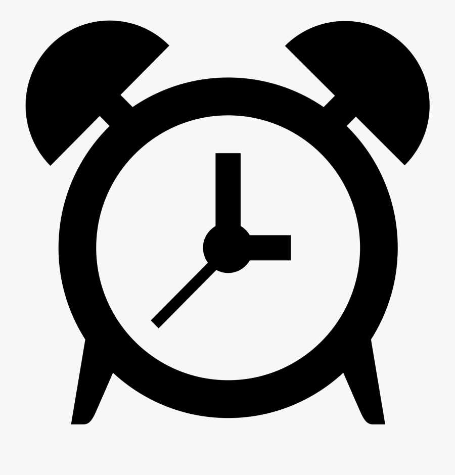 Clock Emoji Black And White Clipart , Png Download - Clock Emoji Black And White, Transparent Clipart
