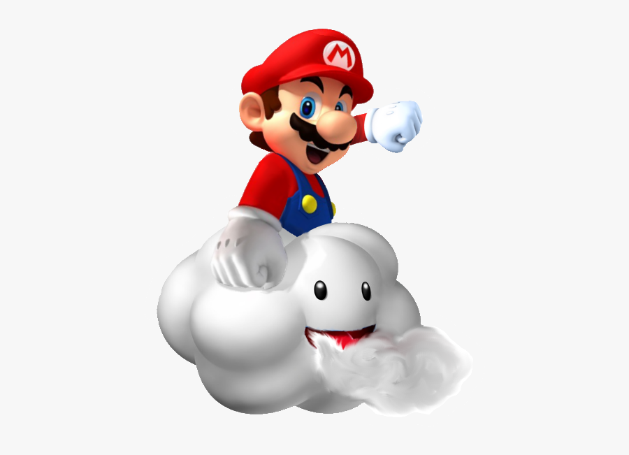 Image Wind Png Fantendo - Super Mario Cloud Png, Transparent Clipart