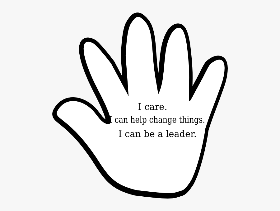 High Five Clipart Black And White, Transparent Clipart