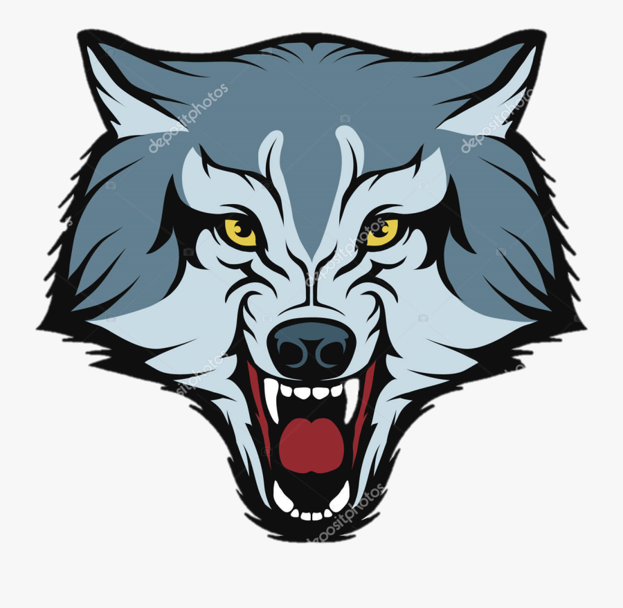 Gray Wolf Logo Free Download Png Hq Clipart - Logo Transparent Wolf Png, Transparent Clipart