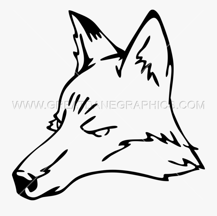 Coyote Head - Coyote Ready, Transparent Clipart
