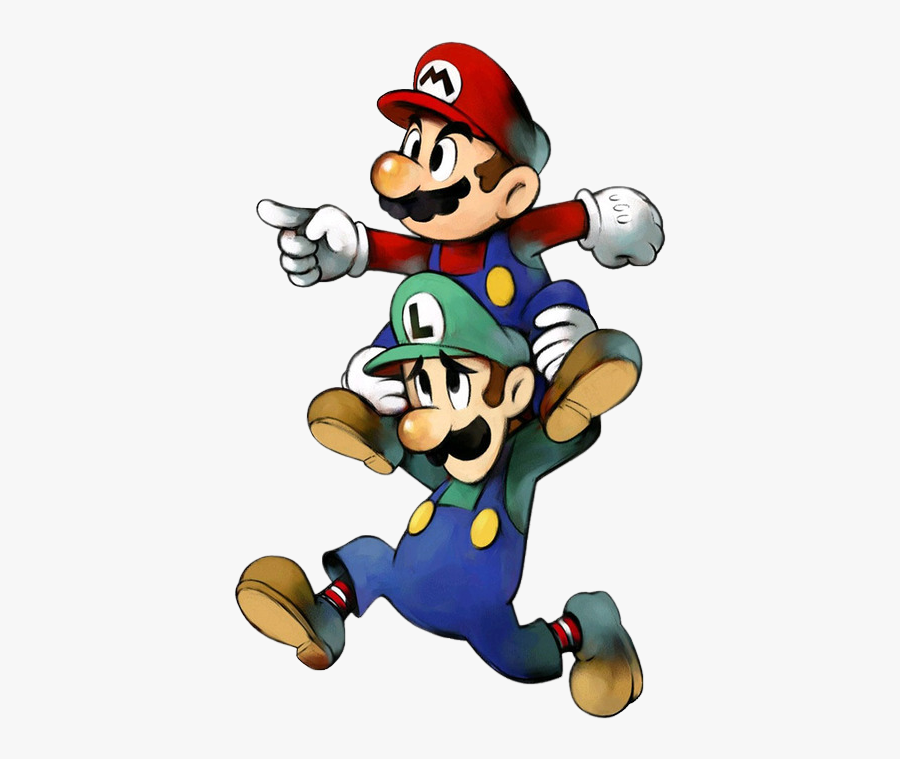 Cap Clipart Super Mario - Mario And Luigi Superstar Saga Artwork, Transparent Clipart