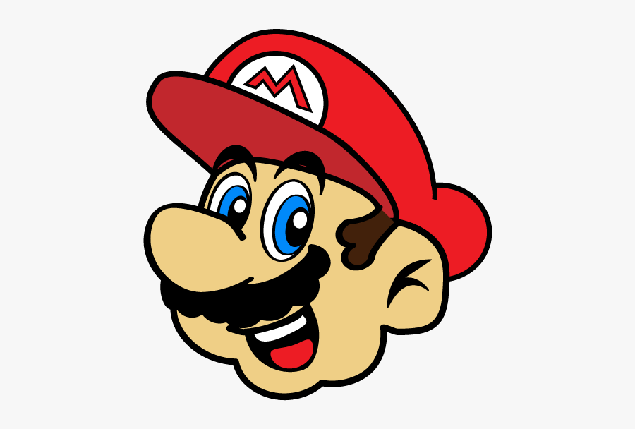Mario Bross Te Va A Soprender - Mario Bros Cara, Transparent Clipart