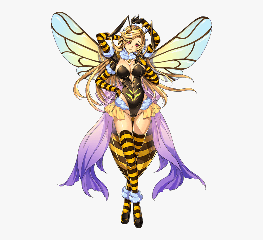 Transparent Queen Bee Clipart - Monster Musume Queen Bee, Transparent Clipart
