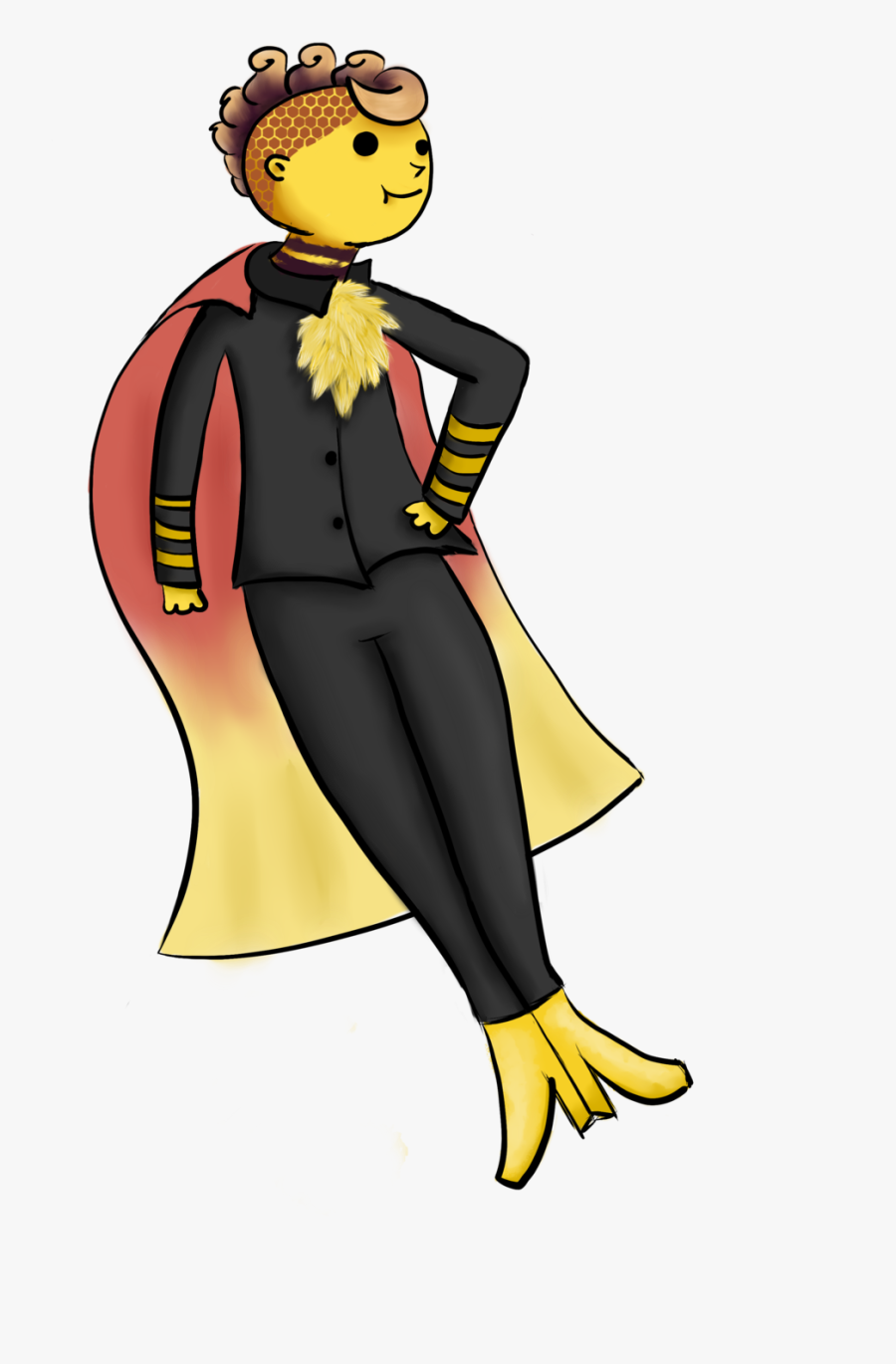 Thequietcatastrophe Bee Queen - Cartoon, Transparent Clipart