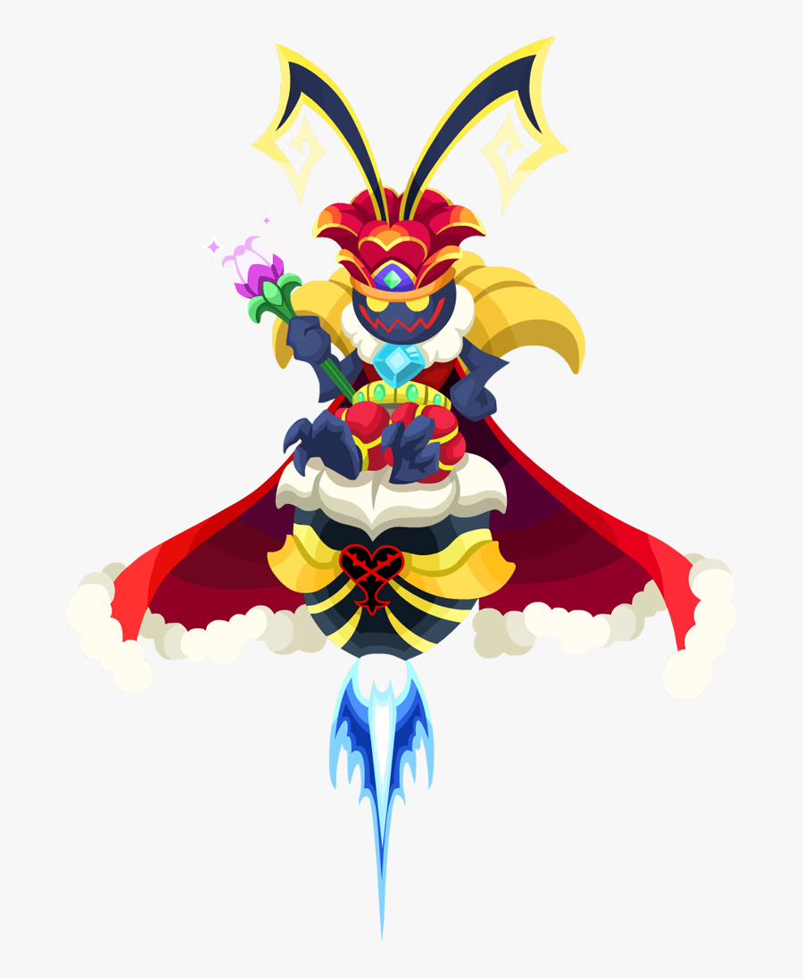 Fierce Queen Bee - Kingdom Heart Union Heartless, Transparent Clipart