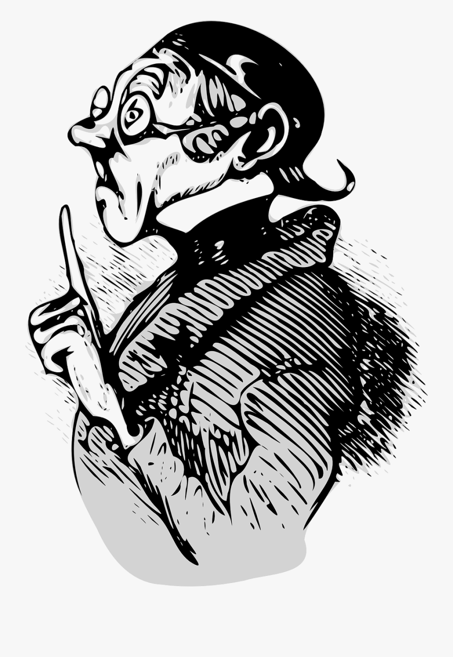 Teacher Finger People Free Picture - Lehrer Lämpel Clipart, Transparent Clipart