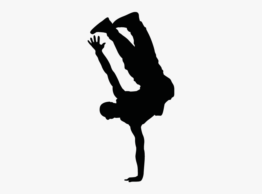 Hip-hop Dance Dance Studio Clip Art - Hip Hop Dancer Silhouette, Transparent Clipart