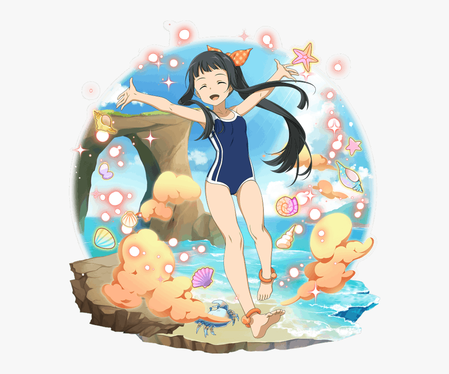 Seaside Daughter Yui, Transparent Clipart