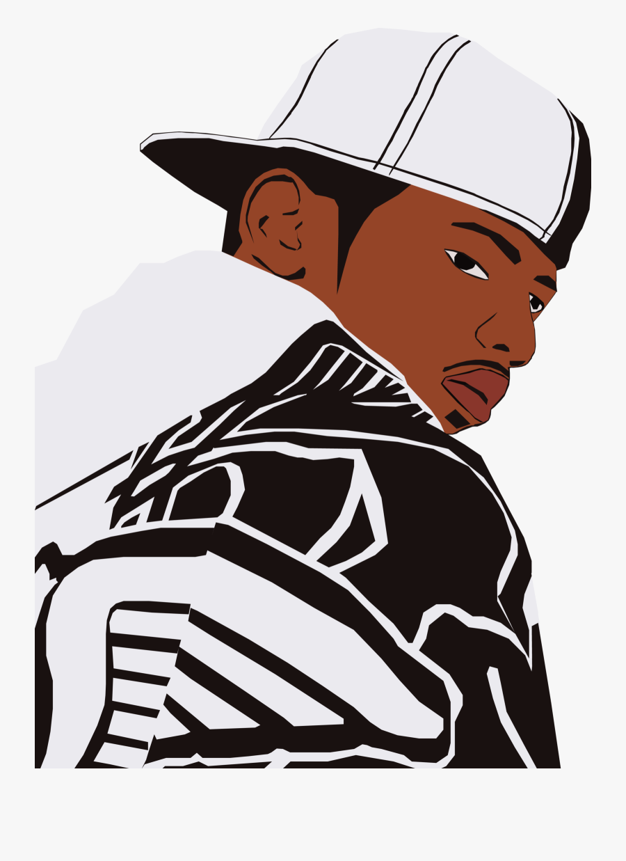 Transparent Rapper Clipart - Hip Hop Rap Photos Cartoon, Transparent Clipart