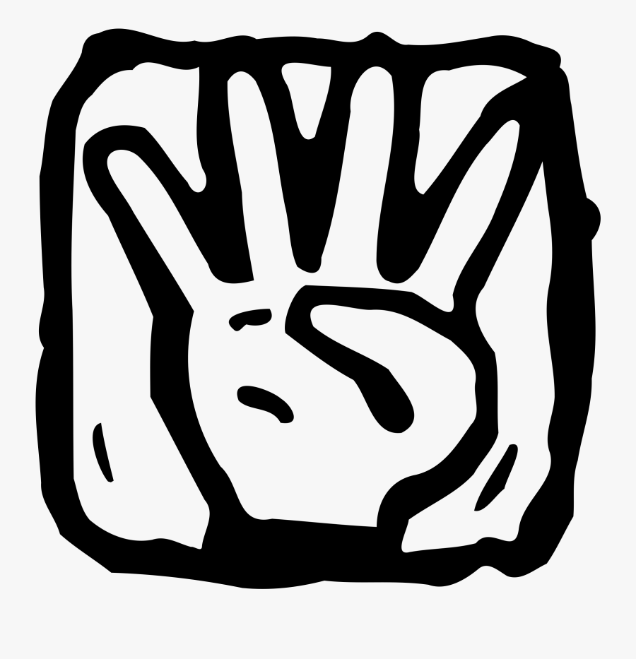 Clip Art Et Fingers - Countdown Clip Art, Transparent Clipart