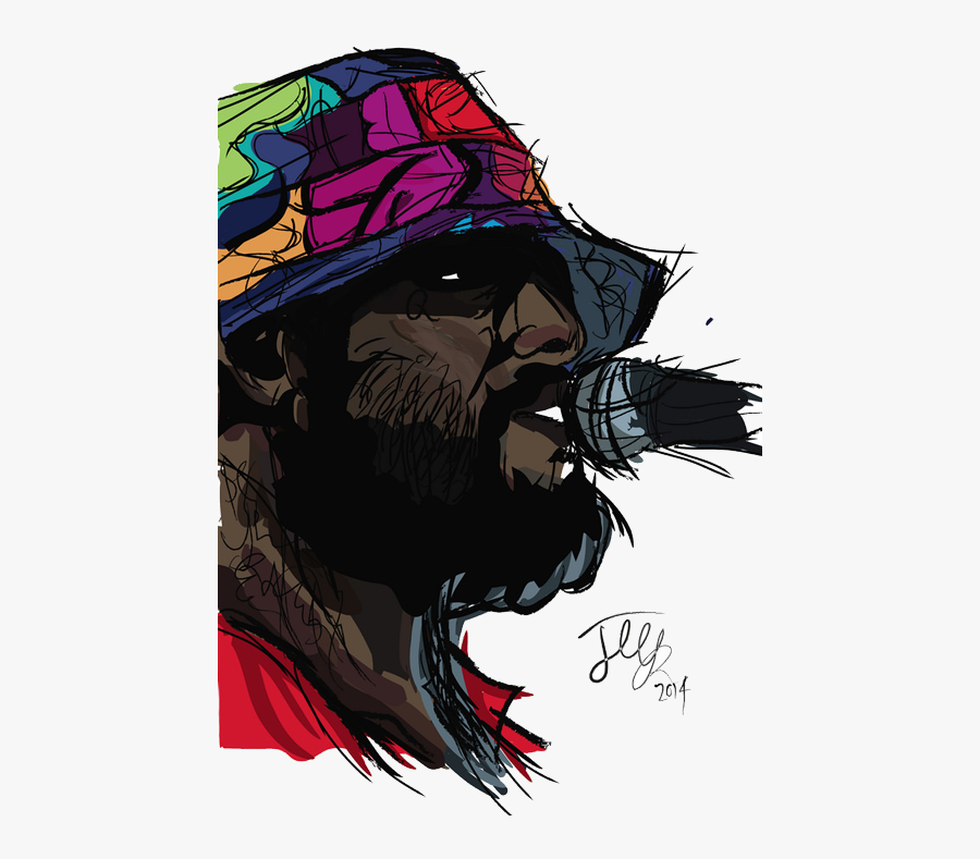Zombie Clipart Schoolboy Q - Transparent Hip Hop Png, Transparent Clipart