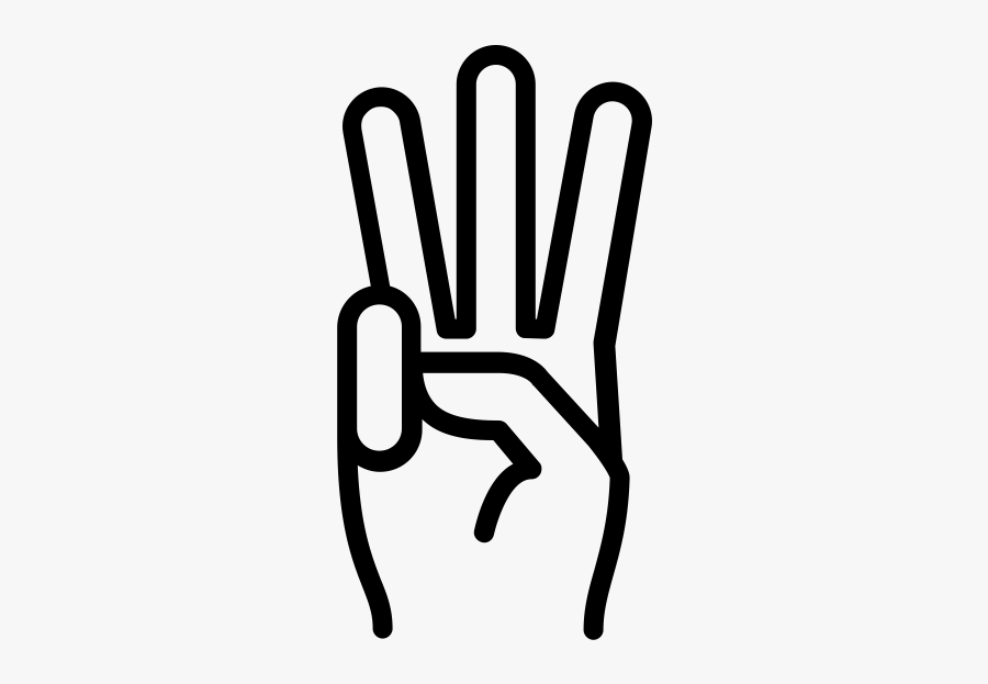 Three Fingers Rubber Stamp"
 Class="lazyload Lazyload - Three Fingers Free Clip Art, Transparent Clipart