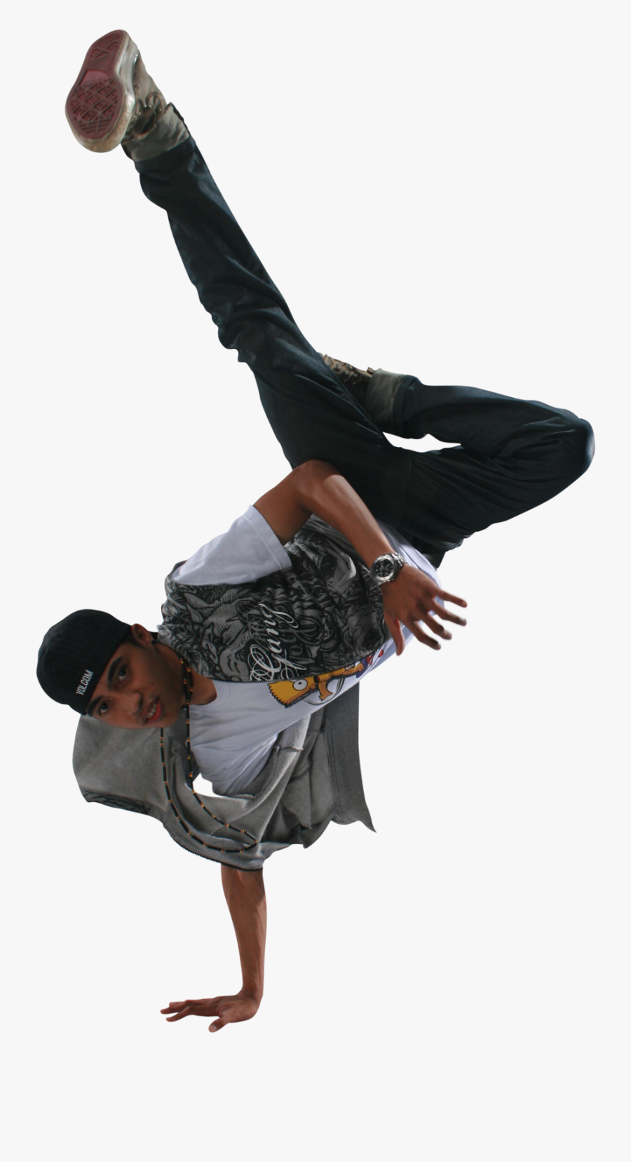 Break Dance Png, Hip Hop Png - Hip Hop Dancer Transparent Background, Transparent Clipart