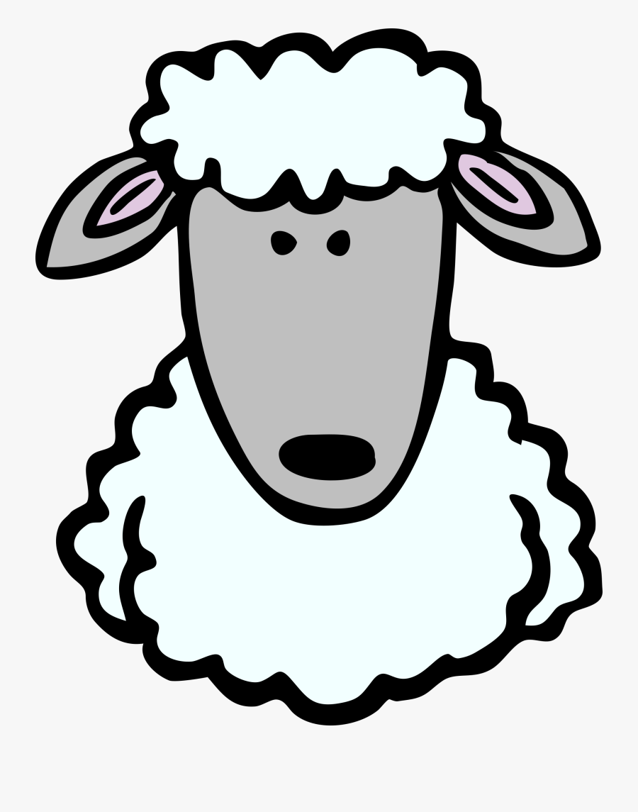 Sheep Images Clipart - Sheep Head Clip Art, Transparent Clipart