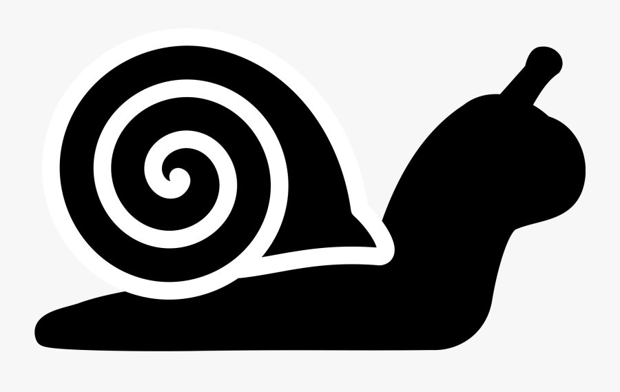 Snail Mail Innovation Clip Art - Snail Black Icon Transparent, Transparent Clipart