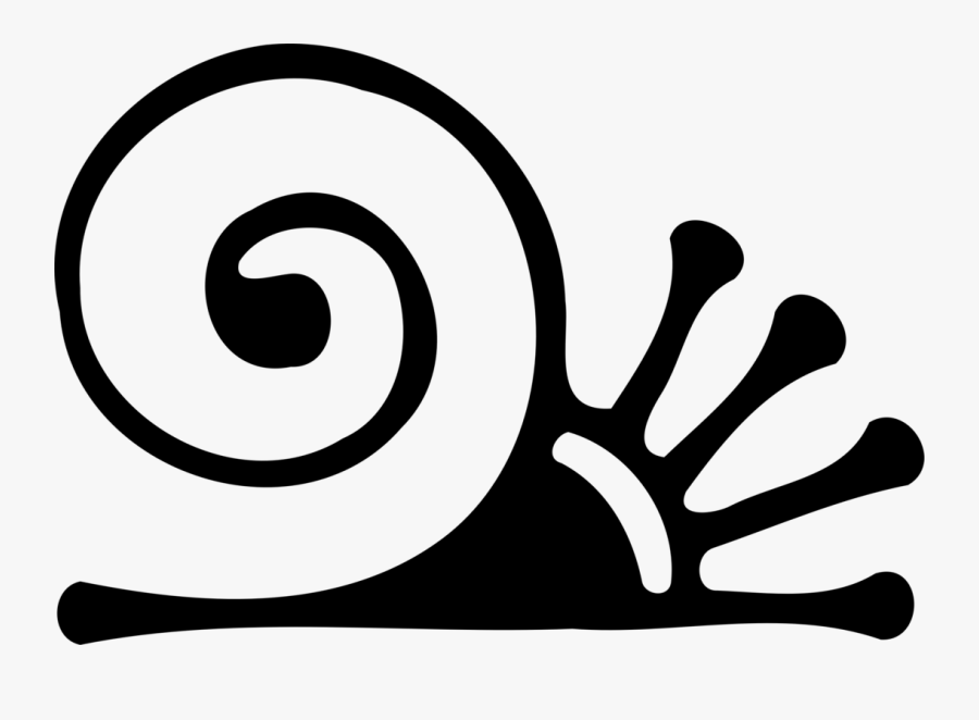 Transparent Snail Clipart Black And White - Clip Art, Transparent Clipart