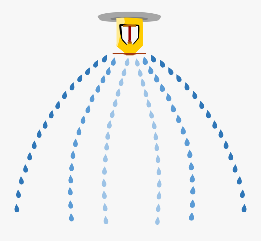 Symmetry,area,yellow - Fire Sprinkler Clipart, Transparent Clipart