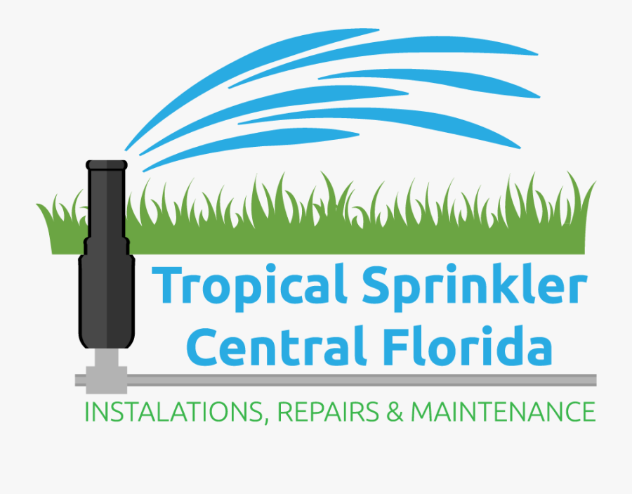 Tropical Sprinkler Centeral Florida - Graphic Design, Transparent Clipart