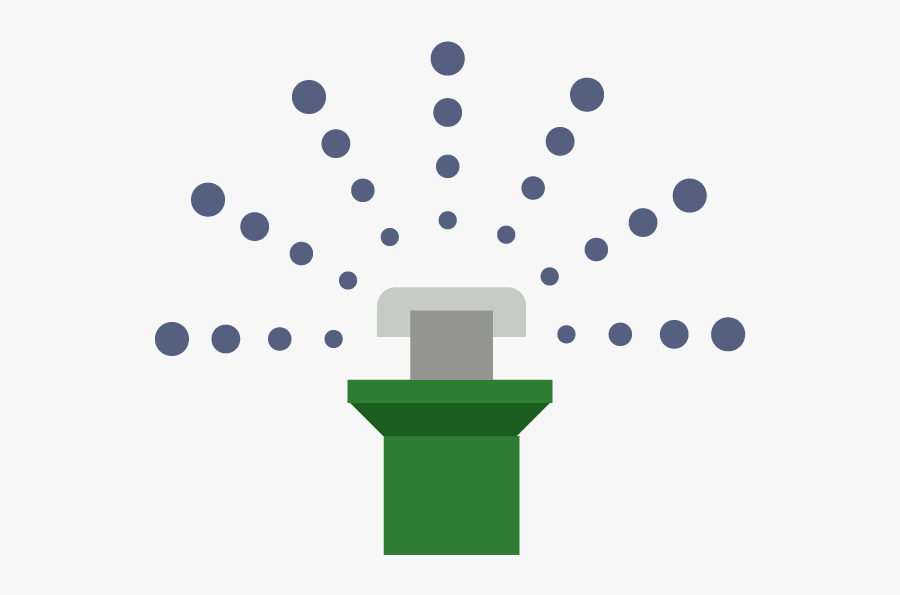 Sprinklers Icon, Transparent Clipart