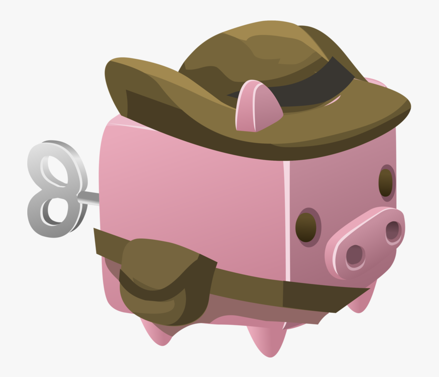 Pink,head,pig Like Mammal - Jessie, Transparent Clipart