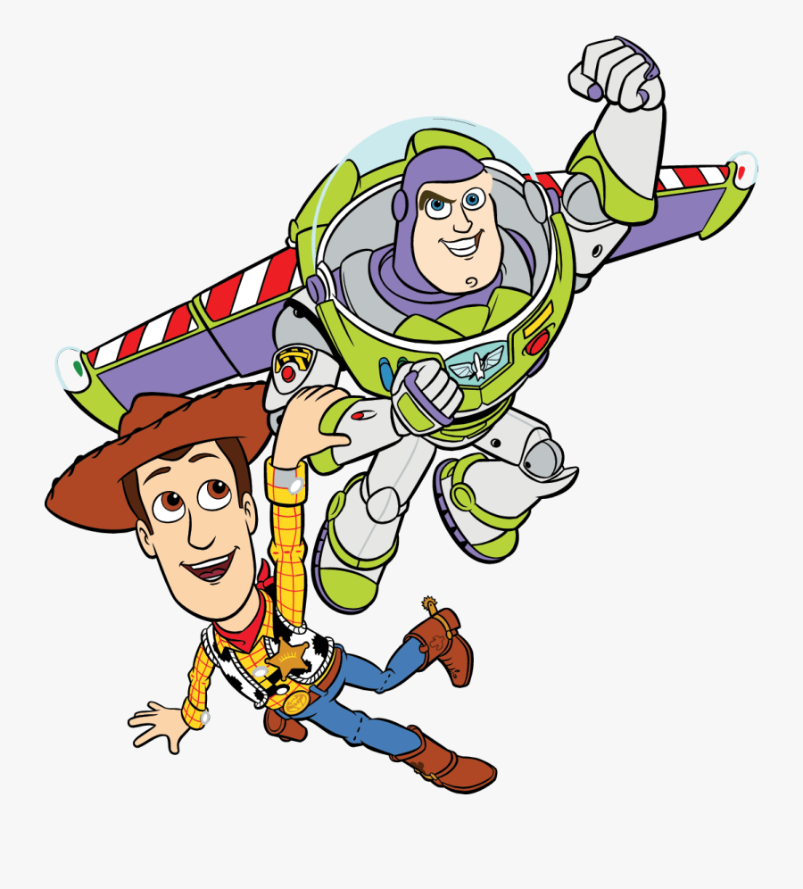 Transparent Toy Story Clipart - Woody And Buzz Clipart, Transparent Clipart