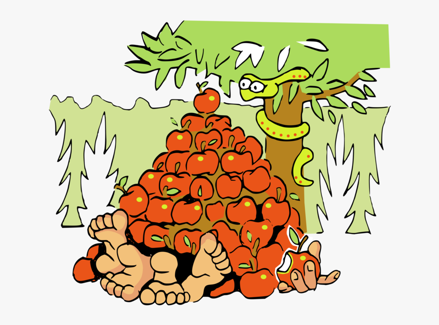 Transparent Adam And Eve Png - Temptation Png, Transparent Clipart