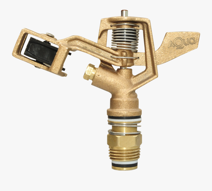 Transparent Sprinkler Png - Brass Big Gun Sprinkler 1, Transparent Clipart