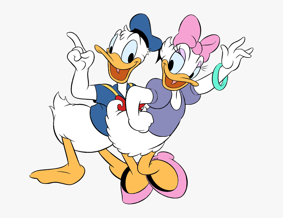 Imagenes De Daisy Y Donald, Transparent Clipart